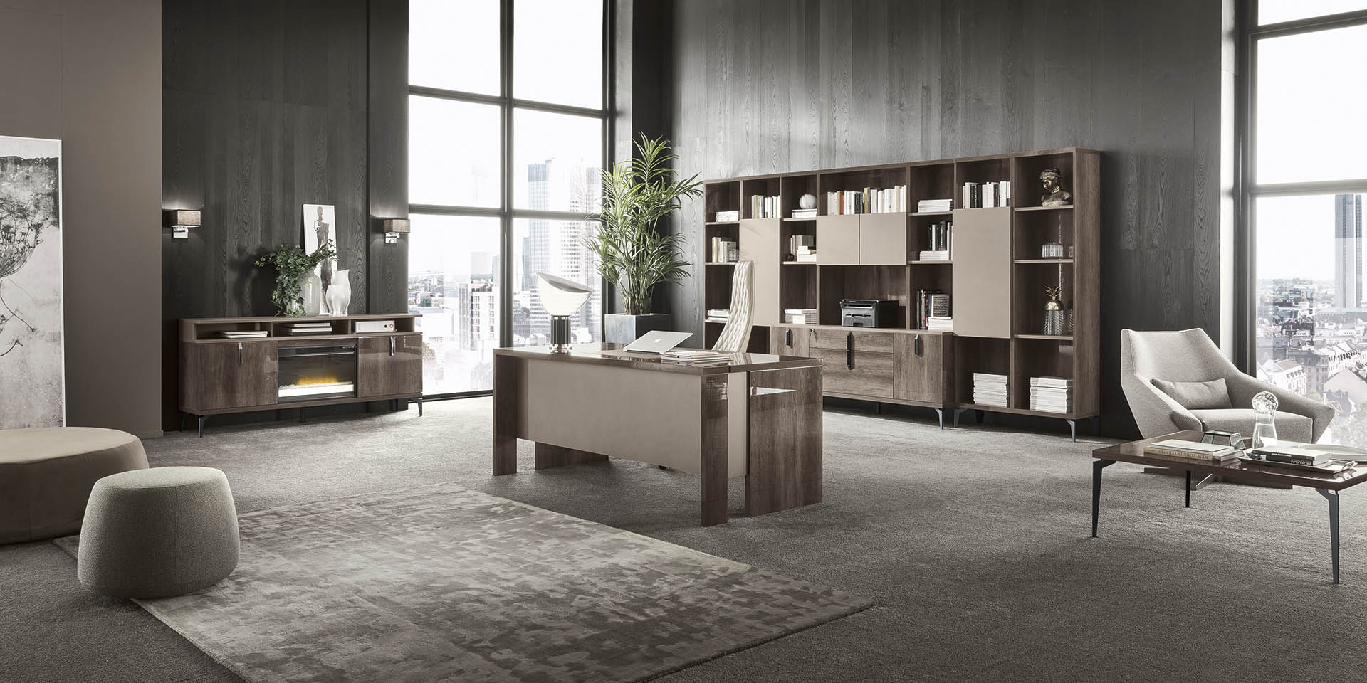 Alf Italia TIVOLI Executive Desk - Furnitalia | Contemporary Italian  Furniture Showroom